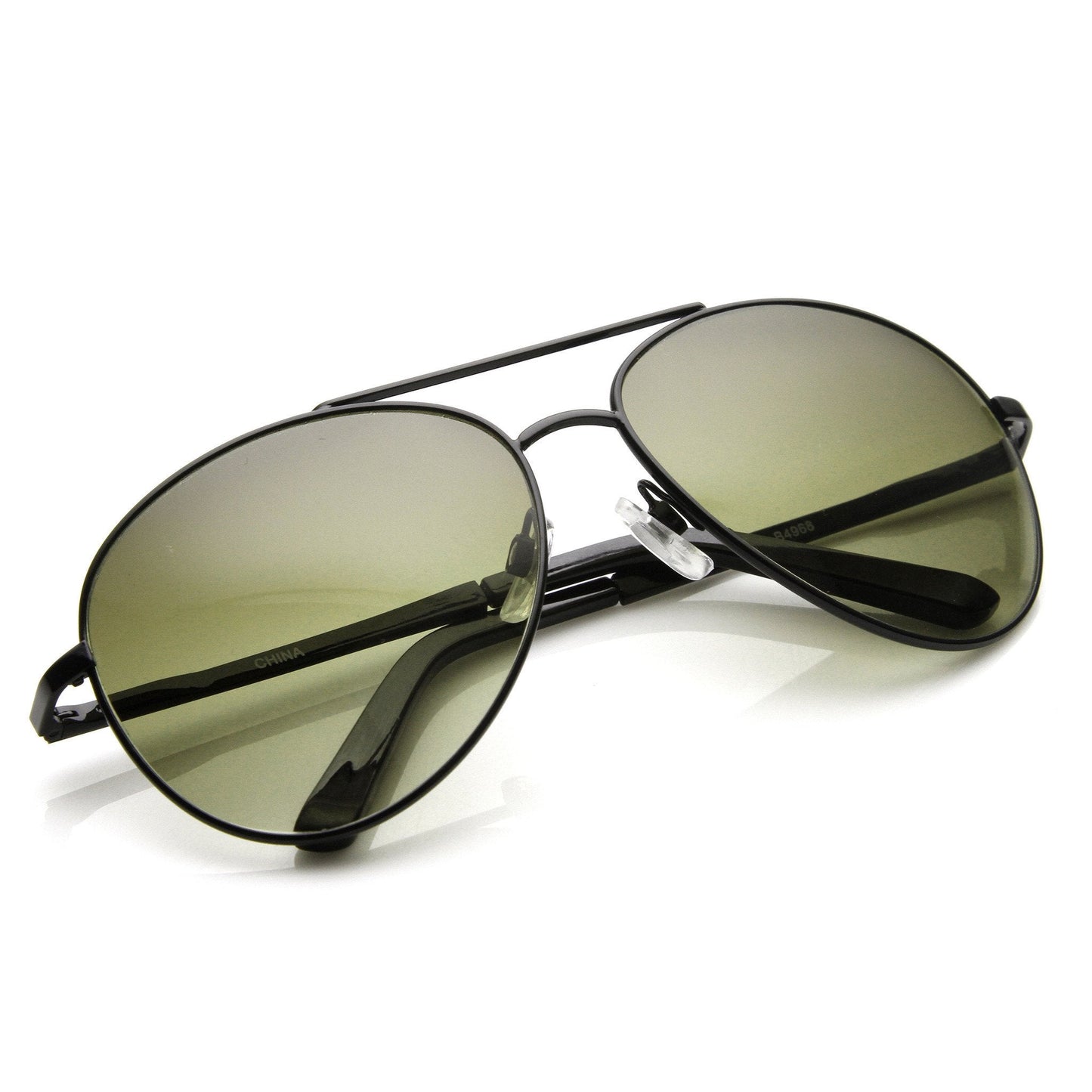 zeroUV  - Large Round Full Metal Aviator Sunglasses 1373 58mm