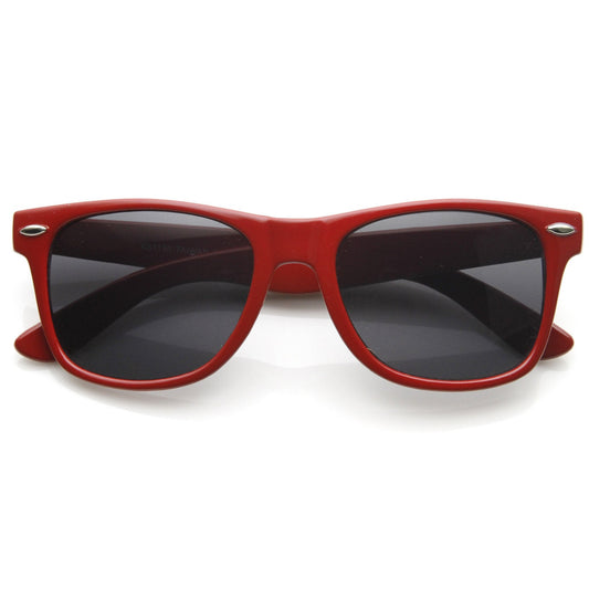 zeroUV  - Retro Classic Colorized Horned Rim Sunglasses 2395