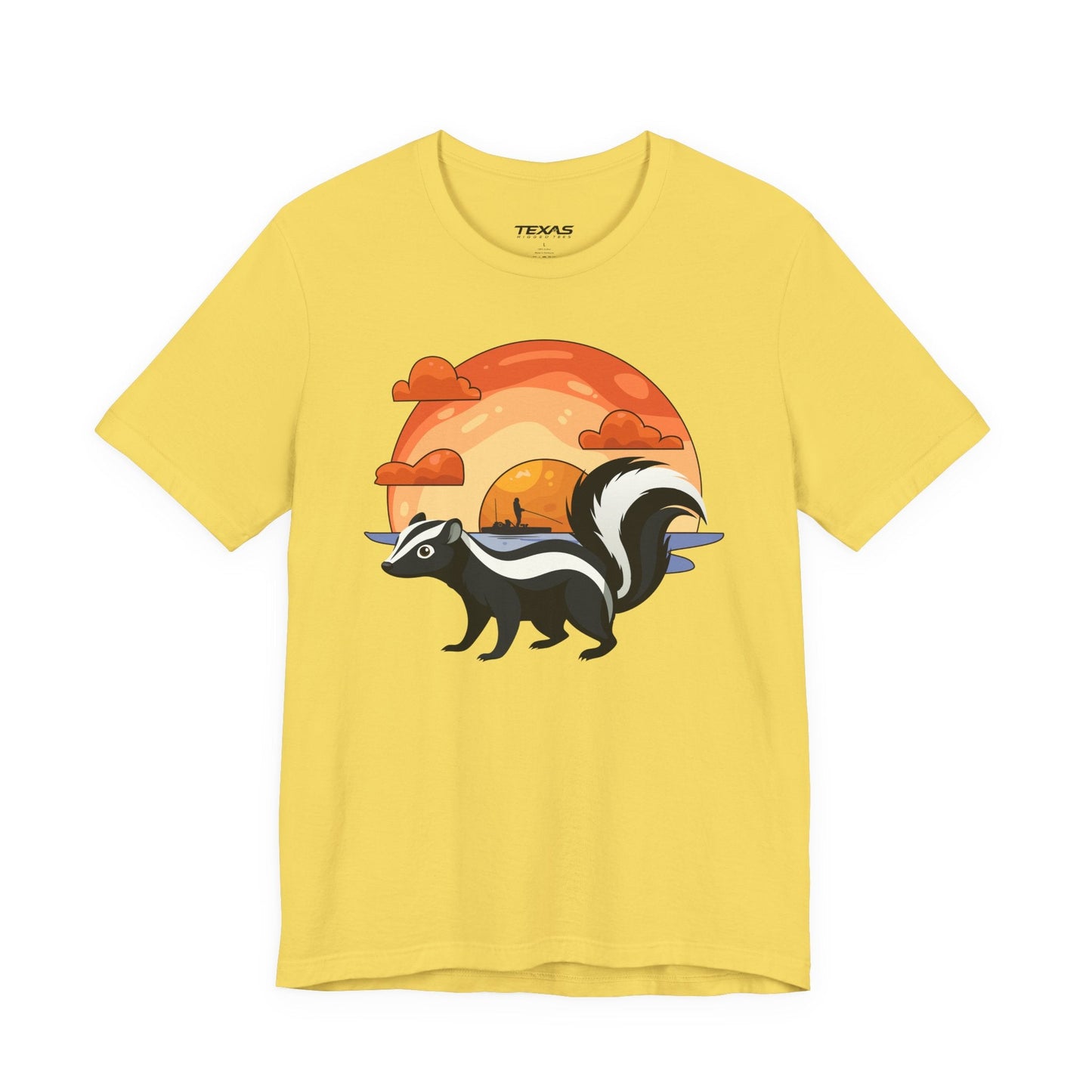 Texas Rigged Tees Skunkset (Kayak Edition) — Unisex Cotton Tee
