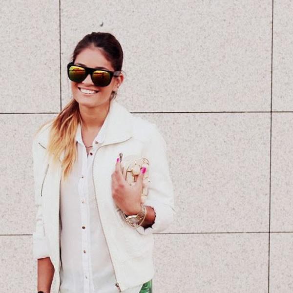 zeroUV Retro Super Flat Top Flash Mirrored Lens Sunglasses 8090