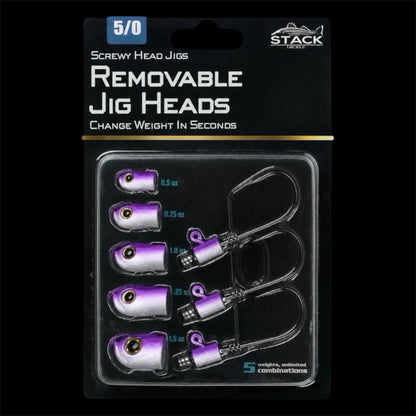 Stack Tackle Screwy Head Jigs