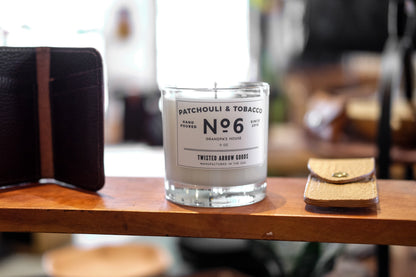 Twisted Arrow Goods Patchouli & Tobacco No.6 Soy Candle