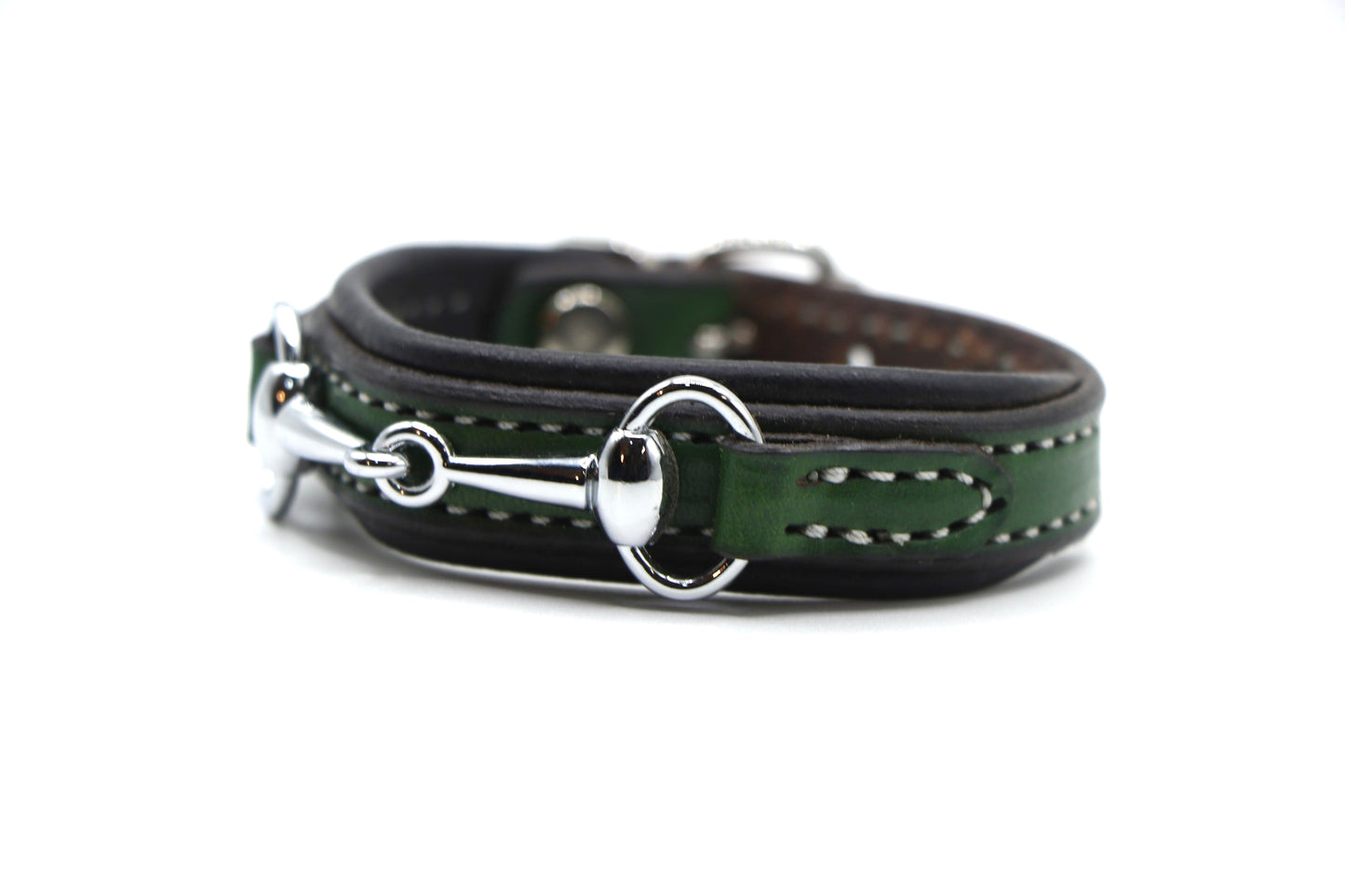 Remarkable Leather Goods Padded Bit Bracelet