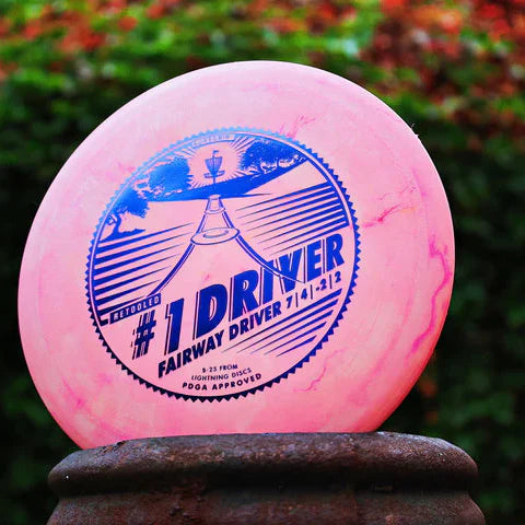 Gotta Go Gotta Throw Lightning Sure Grip #1 Driver [Retool] Fairway Driver Golf Disc