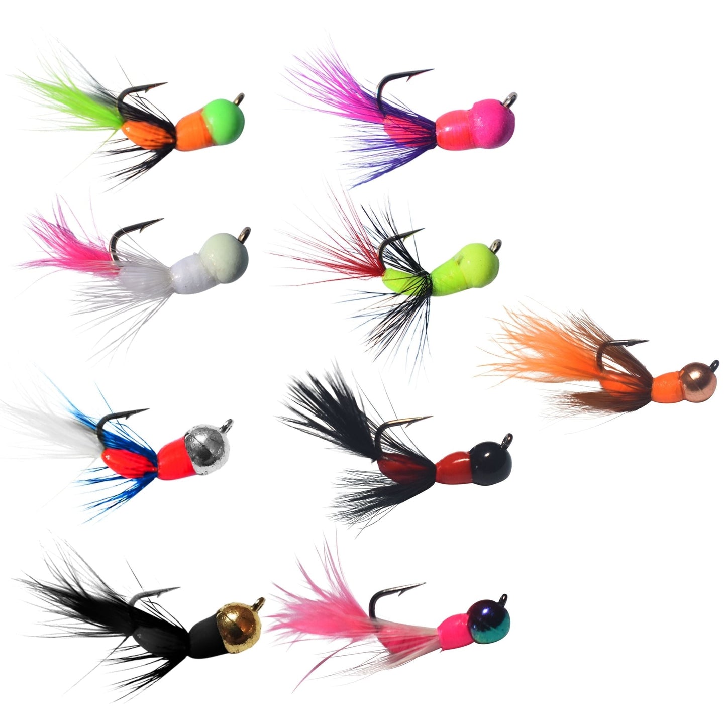 Kenders - 9 Pack - Akua Jig Tungsten Series Flare