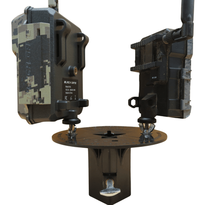Shop Thermal Optics Patented T-Post Mount for 2 Trail Cameras — No Arms, Direct Mount