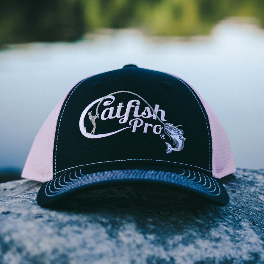 Catfish Pro Tournament Series Light Pink Snapback Hat