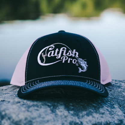 Catfish Pro Tournament Series Light Pink Snapback Hat