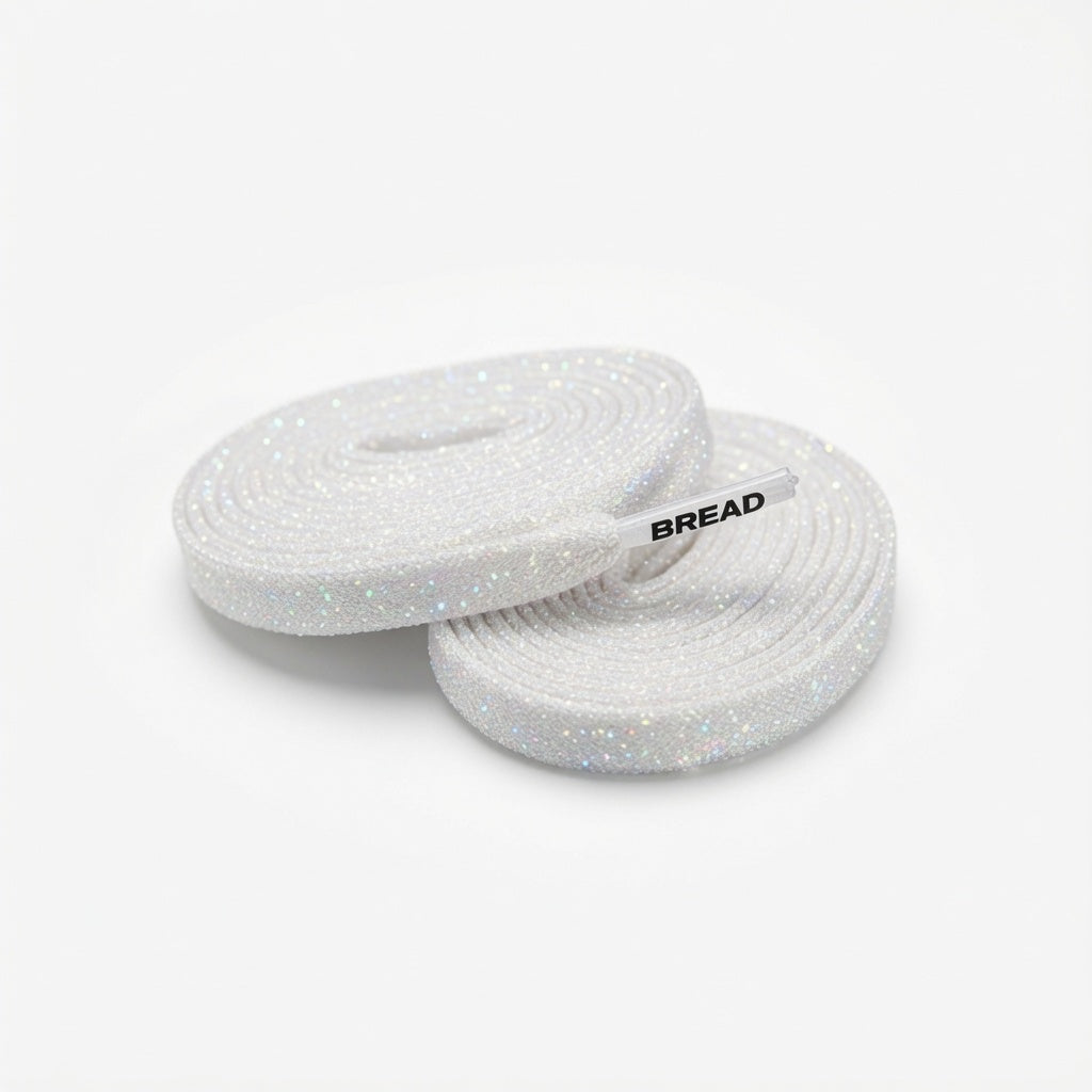 Bread Sparkly Flat Bread Laces