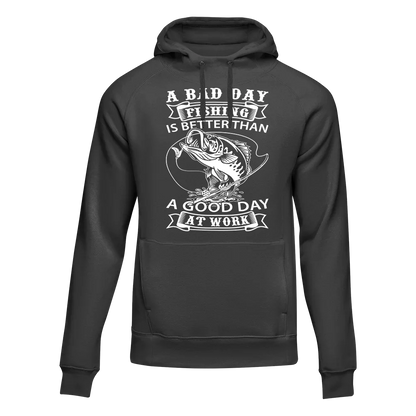 Outdoorzees A Bad Day Fishing Unisex Hoodie