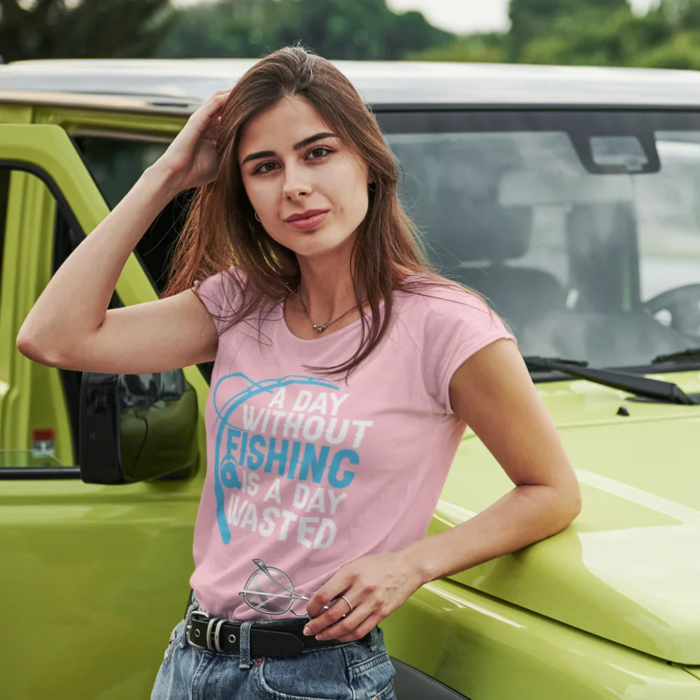 Outdoorzees A Day Without Fishing T-Shirt for Women