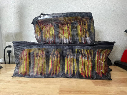 Lakewood Products  - Billfold - Mesh Zippered Bag Storage Solution for plastics