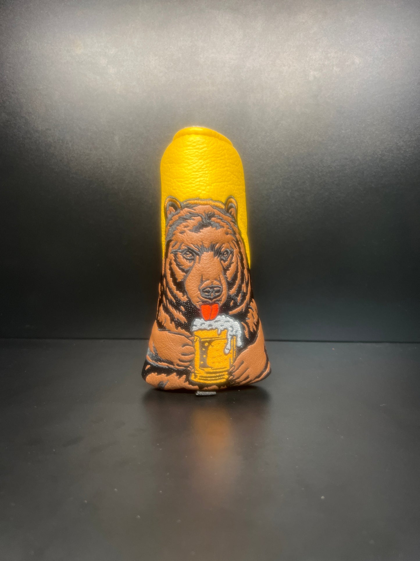 ParWestGolf Beer Drinking Bear Headcover