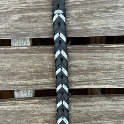 Leather Laced Barrel Reins