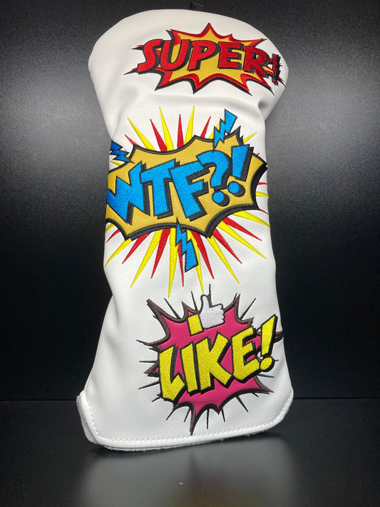 ParWestGolf Comic Book Emoji Headcover