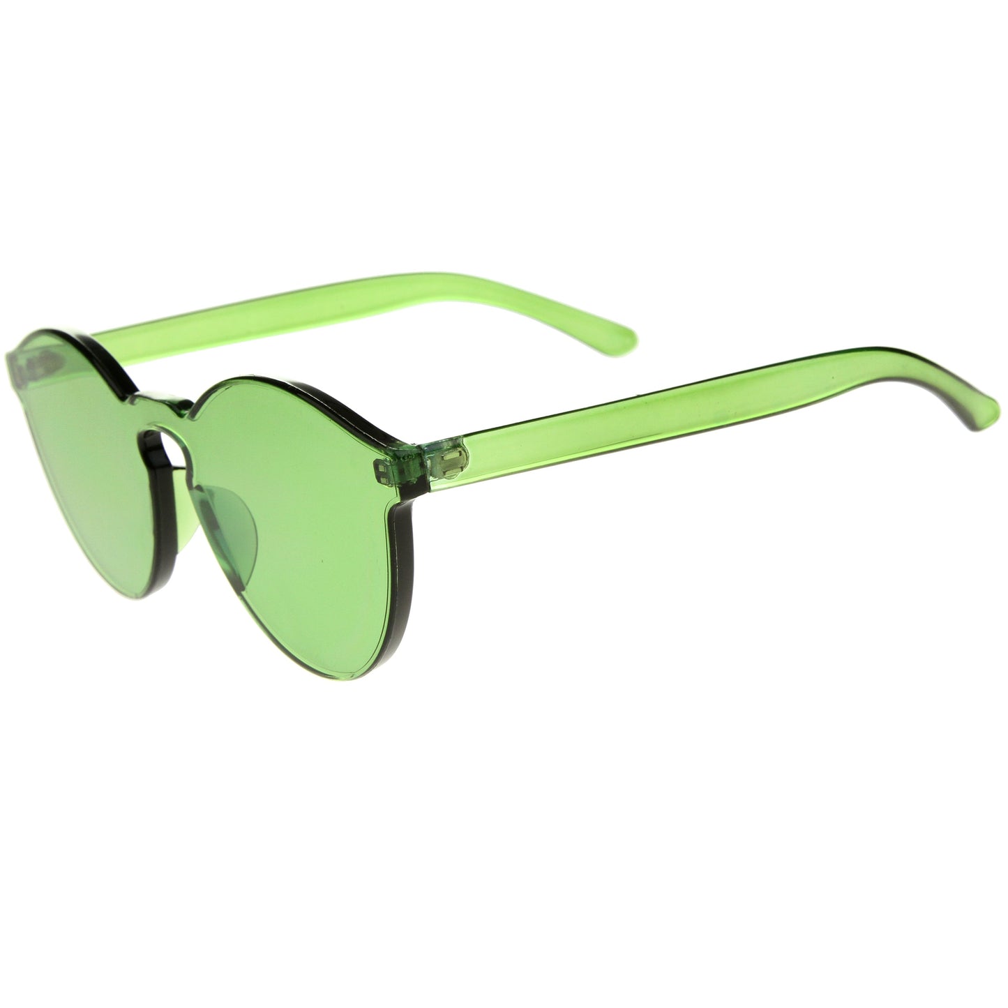 zeroUV Rimless Monoblock Cut PC Color Lens Rimless Sunglasses A368