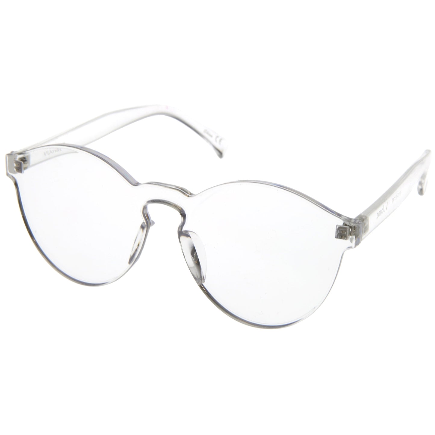 zeroUV Rimless Monoblock Cut PC Color Lens Rimless Sunglasses A368