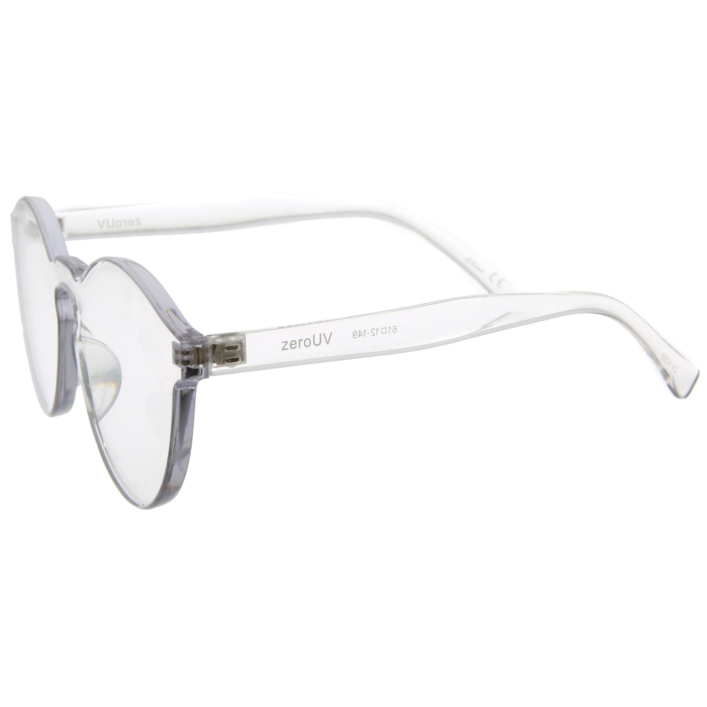zeroUV Rimless Monoblock Cut PC Color Lens Rimless Sunglasses A368