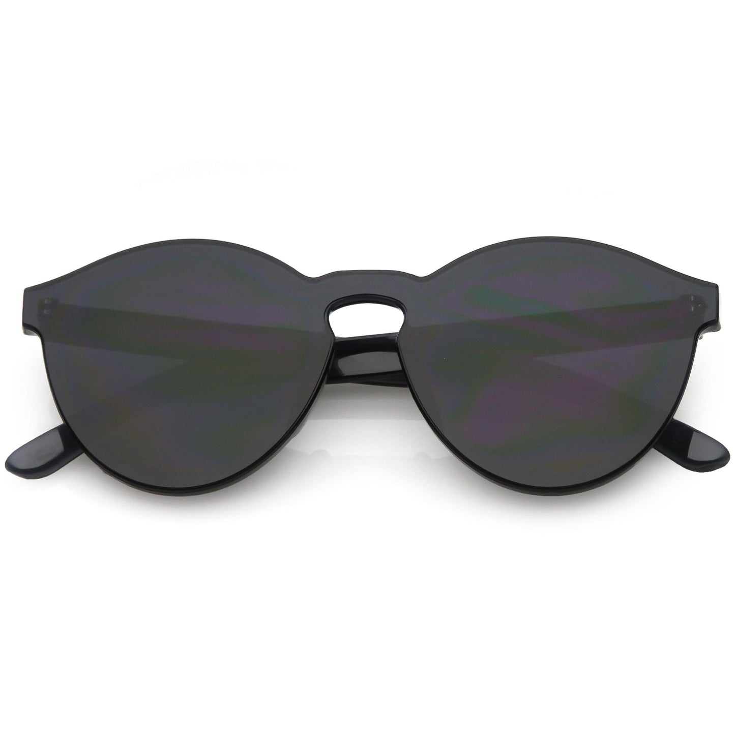 zeroUV Rimless Monoblock Cut PC Color Lens Rimless Sunglasses A368