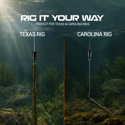 Reaction Tackle Tungsten Worm Weights / Bullet Shaped Sinkers