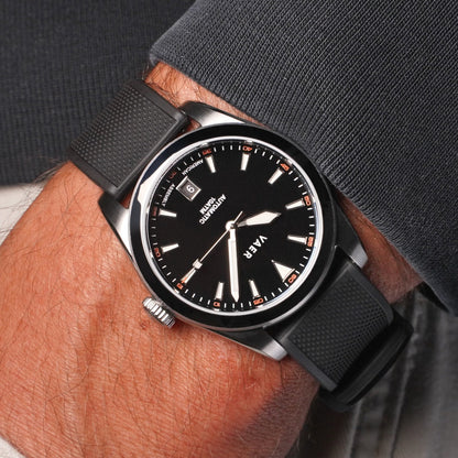 Vaer Watches A5 Atlas Black Auto - 38mm USA