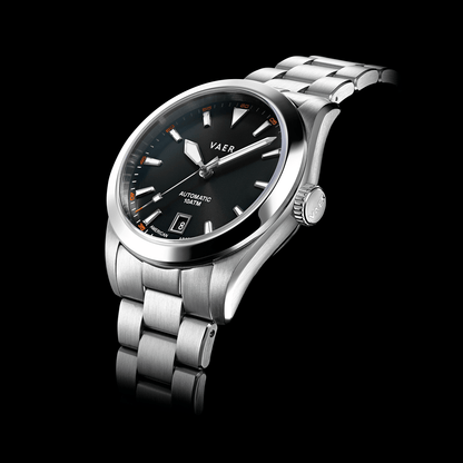 Vaer Watches A5 Atlas Black Auto - 38mm USA