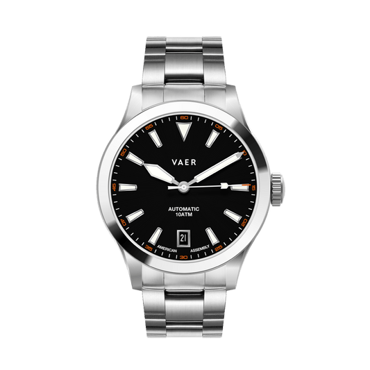 Vaer Watches A5 Atlas Black Auto - 38mm USA