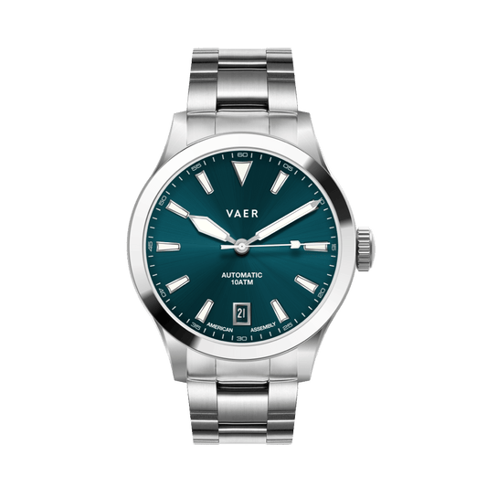 Vaer Watches A5 Atlas Green Auto - 38mm USA