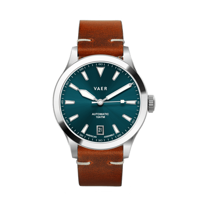 Vaer Watches A5 Atlas Green Auto - 38mm USA