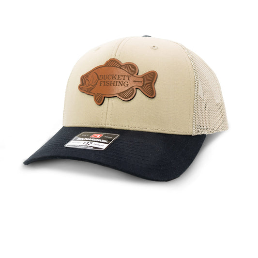 Duckett Bass Leather Patch Hat - Richardson 112