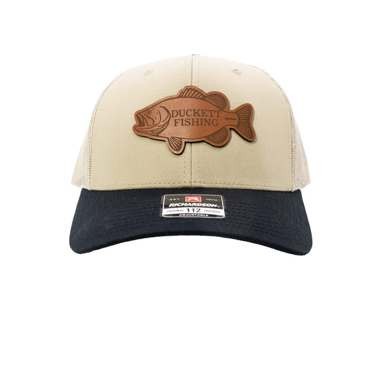 Duckett Bass Leather Patch Hat - Richardson 112