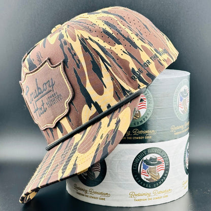 Cowboy Revolution Atakapa Camo - Swampland Patch “Cowboy Hat”