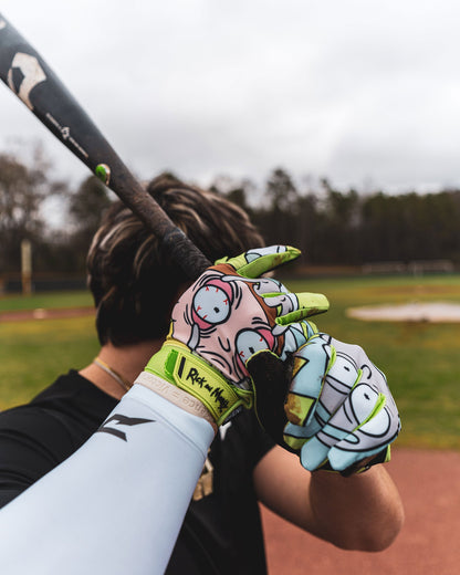 Phenom Elite Rick and Morty Batting Gloves - Quantum Orbit by Phenom Elite