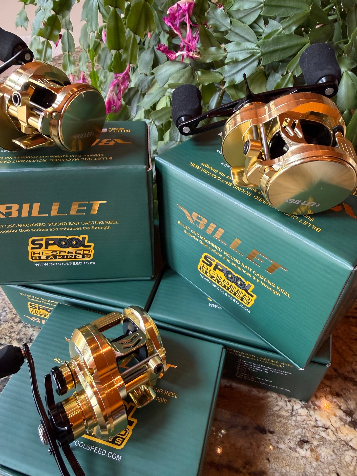 Hi-Speed Spool Speed “Billet” Reel