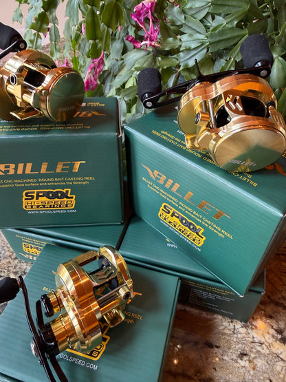 Hi-Speed Spool Speed “Billet” Reel