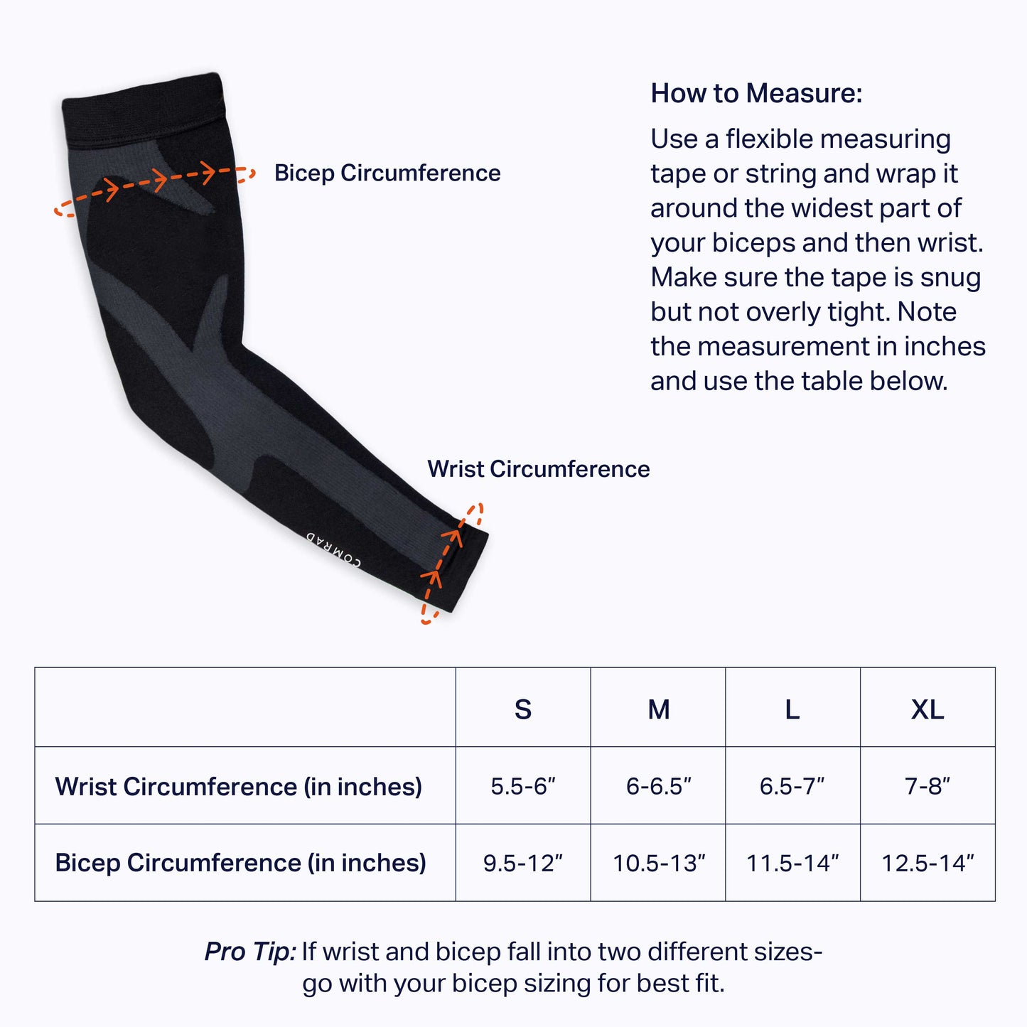 Comrad Arm Compression Sleeves