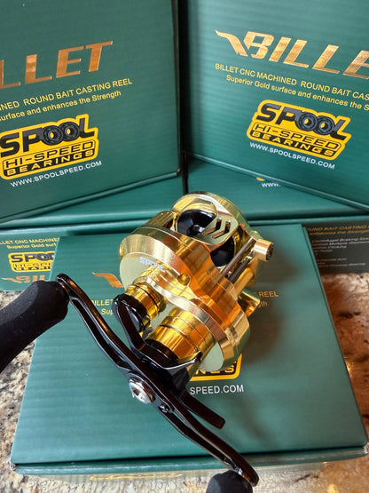 Hi-Speed Spool Speed “Billet” Reel