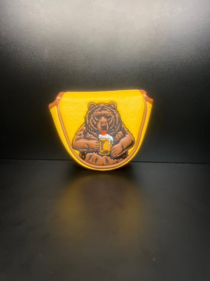 ParWestGolf Beer Drinking Bear Headcover