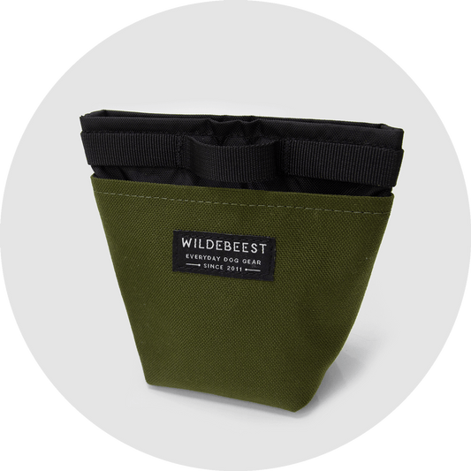 Wildebeest Alamo Dog Treat Pouch