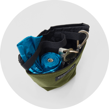 Wildebeest Alamo Dog Treat Pouch