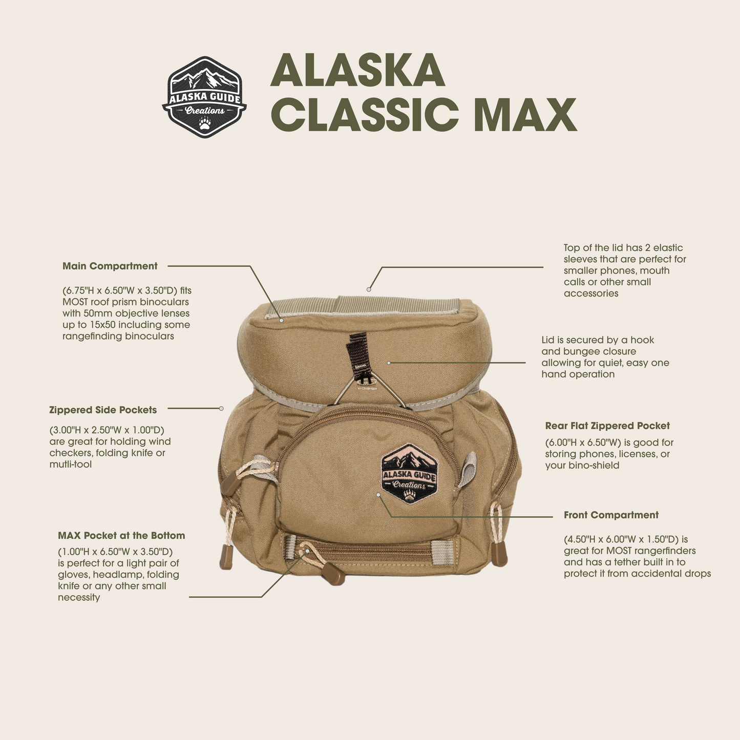 Alaska Guide Creations Alaska Classic Max - Gen L