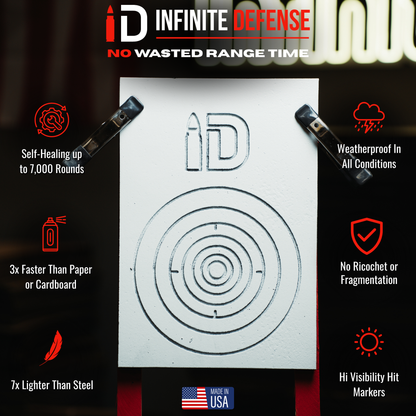 Infinity Targets 10" Bullseye Self-Healing Target