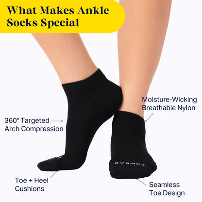 Comrad Ankle Compression Socks