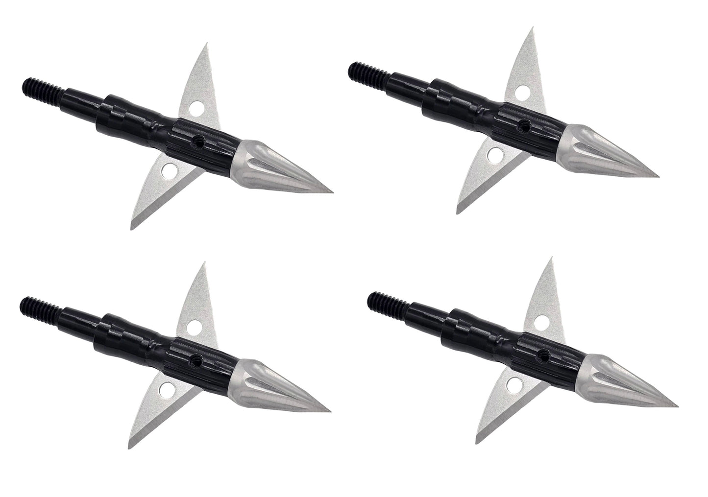 Killz ZEUS APOLLO BROADHEADS (4 PACK)-COMES WITH BOTH 100/125 GR TIPS