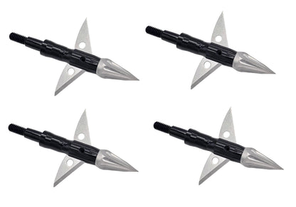 Killz ZEUS APOLLO BROADHEADS (4 PACK)-COMES WITH BOTH 100/125 GR TIPS