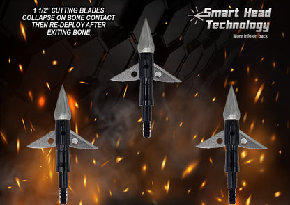 KILLZ APOLLO 125 GRAIN BROADHEADS (3 PACK) (FORMERLY HERA)