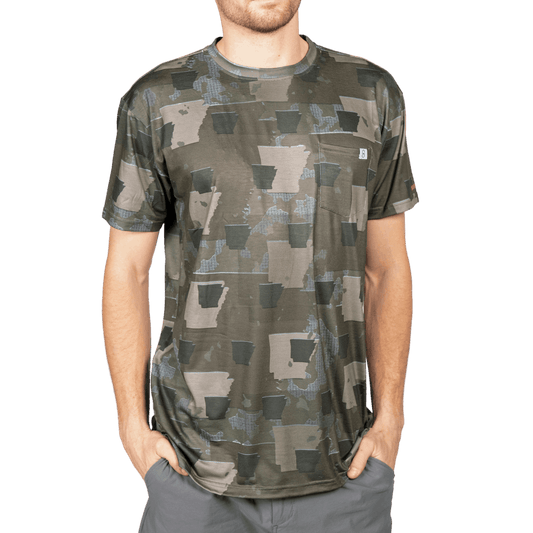 Everyday Outdoors Arkansas Camo - Short Sleeve Shirt