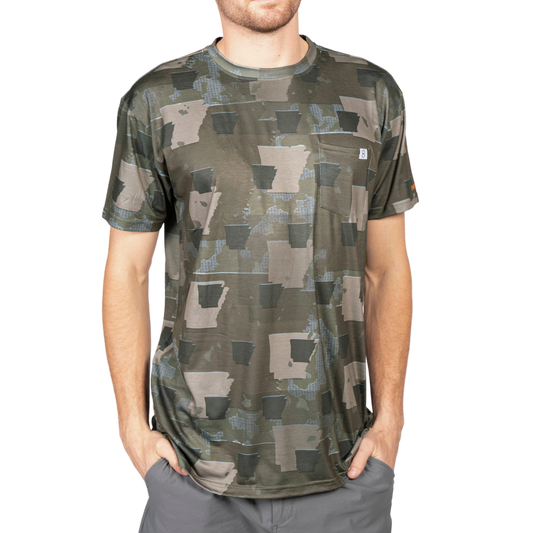 Everyday Outdoors Arkansas Camo - Short Sleeve Shirt