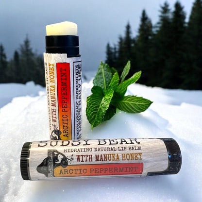 Sudsy Bear  - Arctic Peppermint Organic Lip Balm