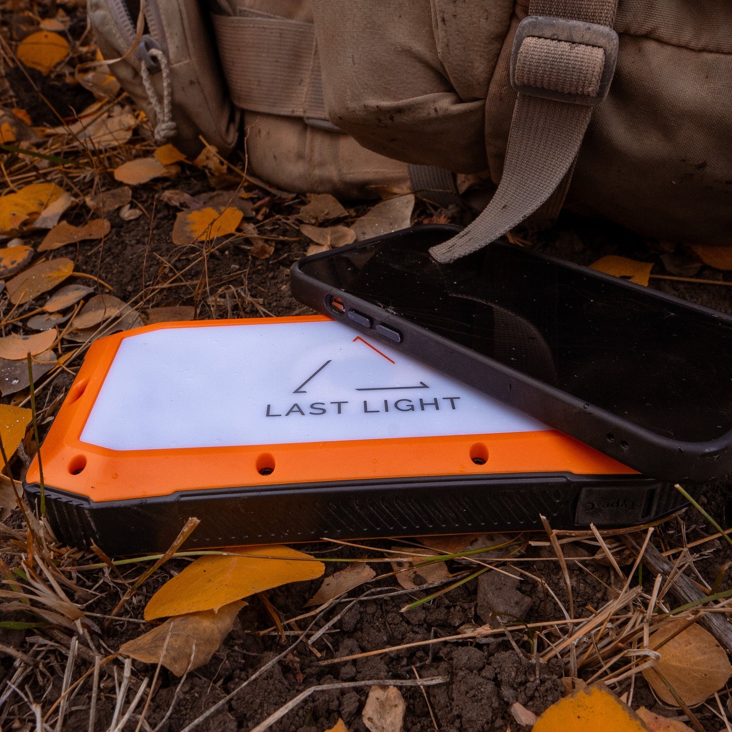 Last Light 20000 mAh Solar Power Bank & Charger